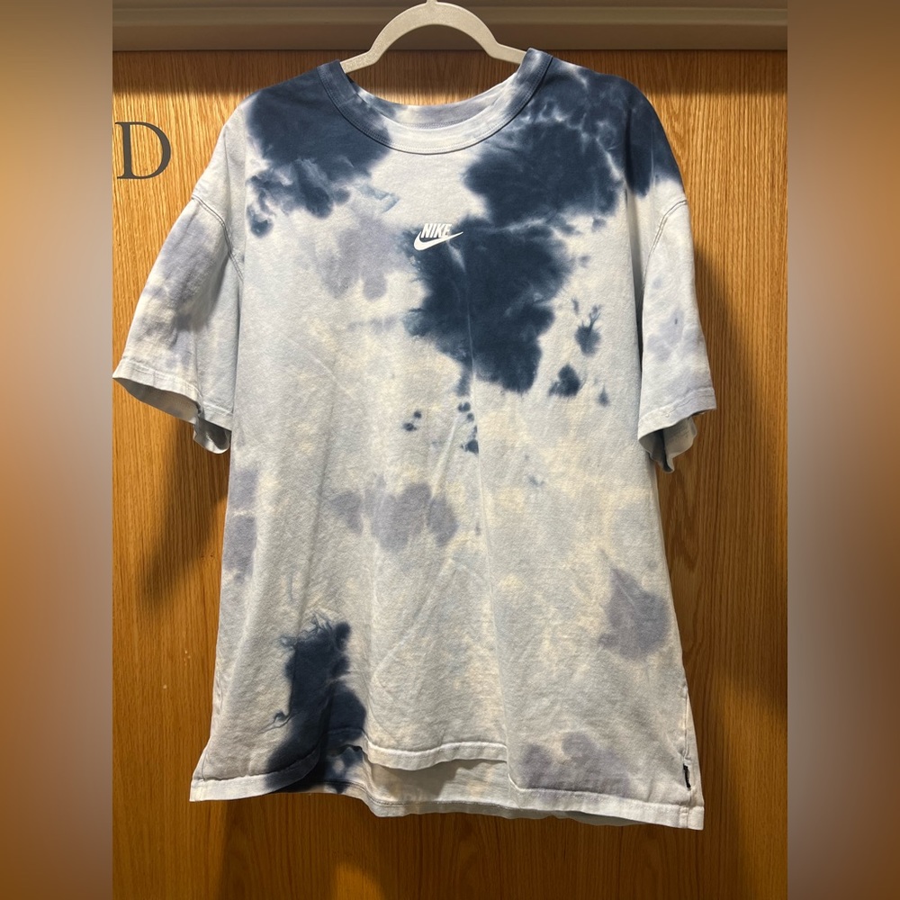 Nike The Nike Tee Max 90 Blue Tie Dye Size XL